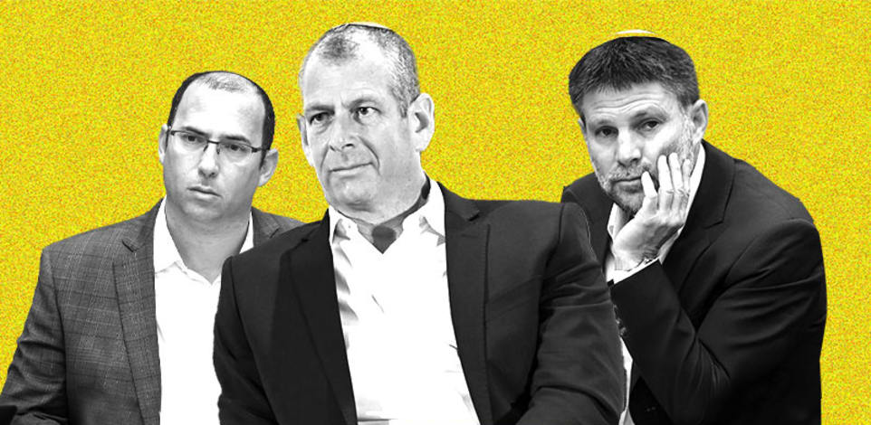סמוטריץ', הייזלר, רוטמן / צילום: נועם מושקוביץ'/דוברות הכנסת, פוטו מרסלו אילת
