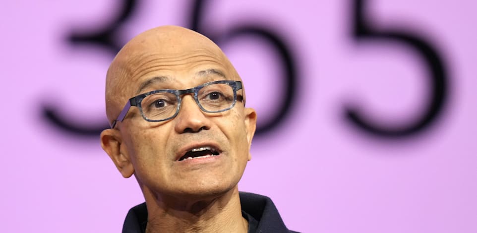 סאטיה נאדלה, מנכ''ל מיקרוסופט / צילום: AP, Charles Rex Arbogast