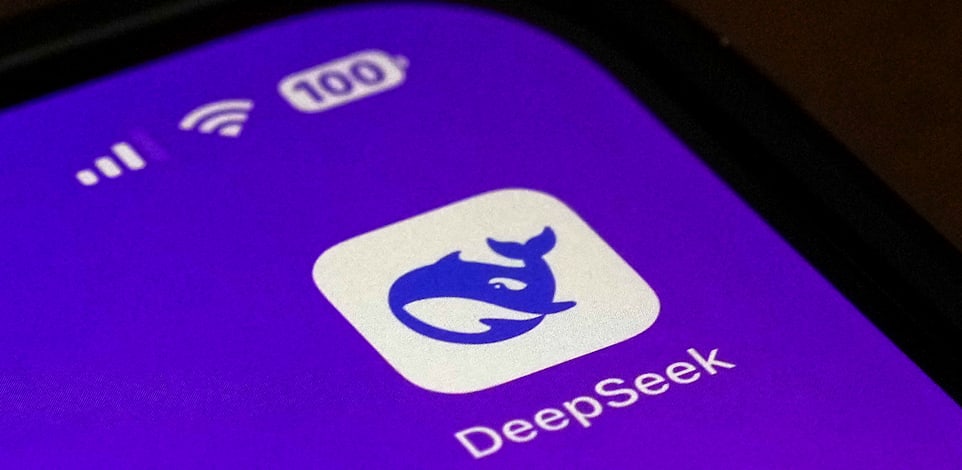 אפליקציית DeepSeek / צילום: ap, Andy Wong
