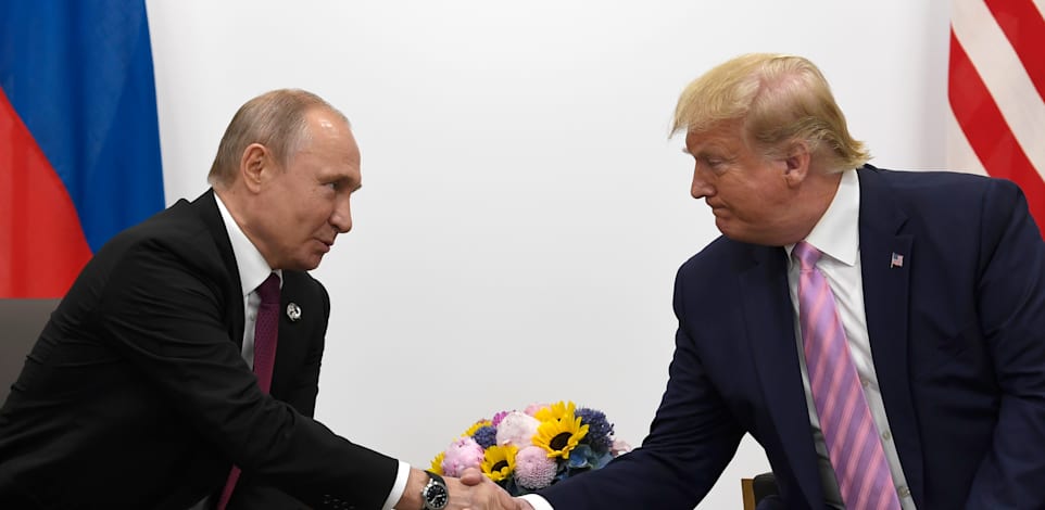 "טראמפ ופוטין / צילום: ap, Susan Walsh"