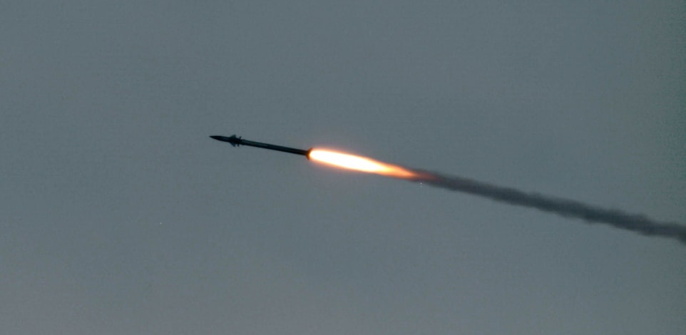 טיל של כיפת ברזל / צילום: דוברות משרד הביטחון