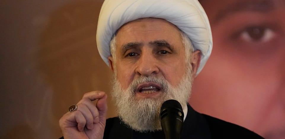 נעים קאסם, מזכ''ל חיזבאללה / צילום: ap