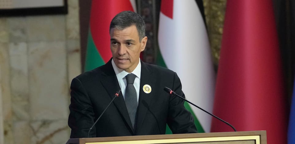 ראש ממשלת ספרד, פדרו סנצ'ז / צילום: ap, Hadi Mizban