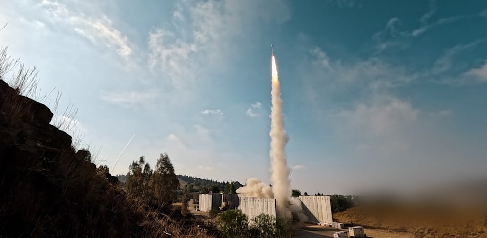 כיפת ברזל בפעולה מבצעית / צילום: משרד הביטחון