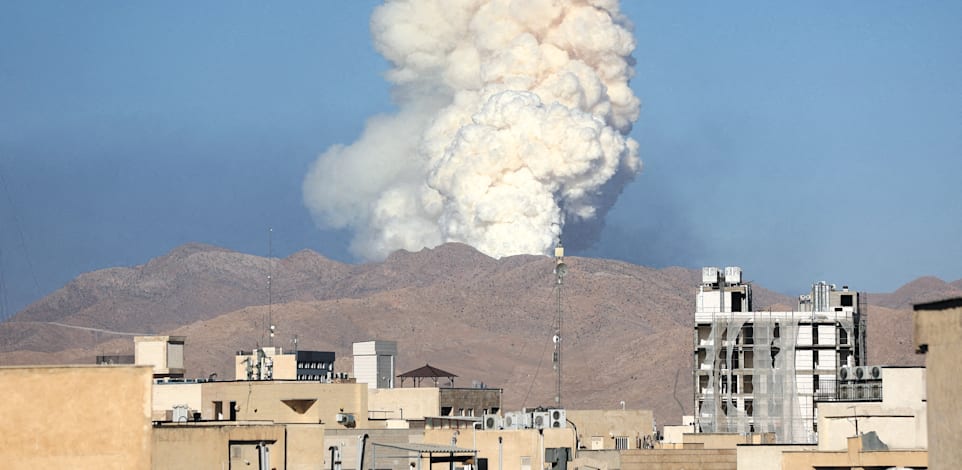 תקיפת חיל האוויר בטהרן / צילום: Reuters, Majid Asgaripour