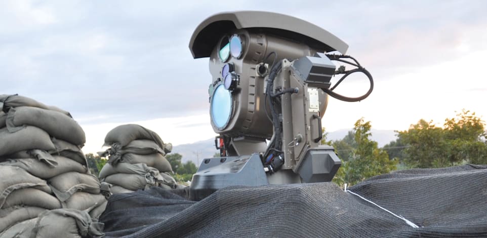 מערכת הלייזר ''אור איתן'' / צילום: דובר צה''ל