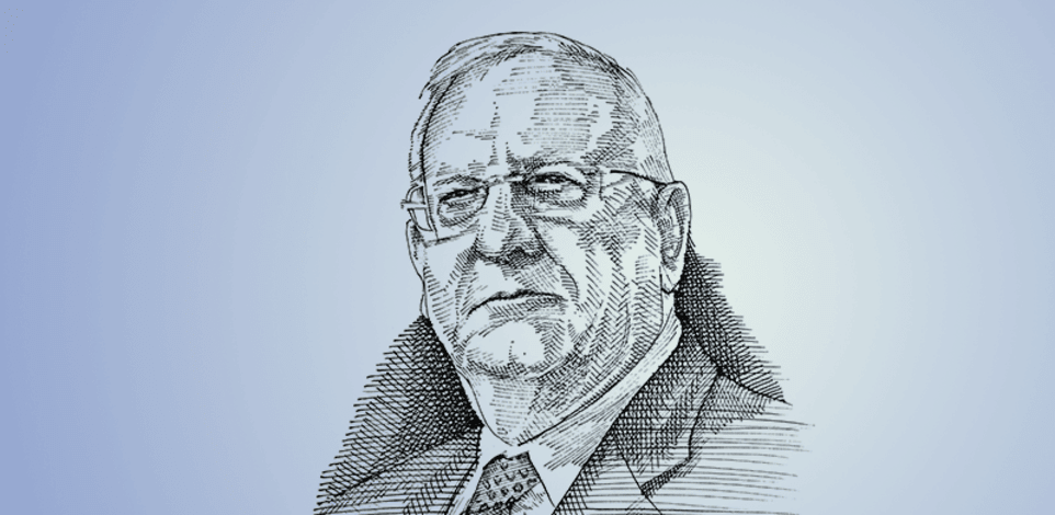 ראובן (רובי) ריבלין / איור: גיל ג'יבלי