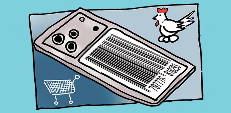 הסיבות לכך שרשתות המזון מוכרות סמארטפונים / איור: גיל ג'יבלי