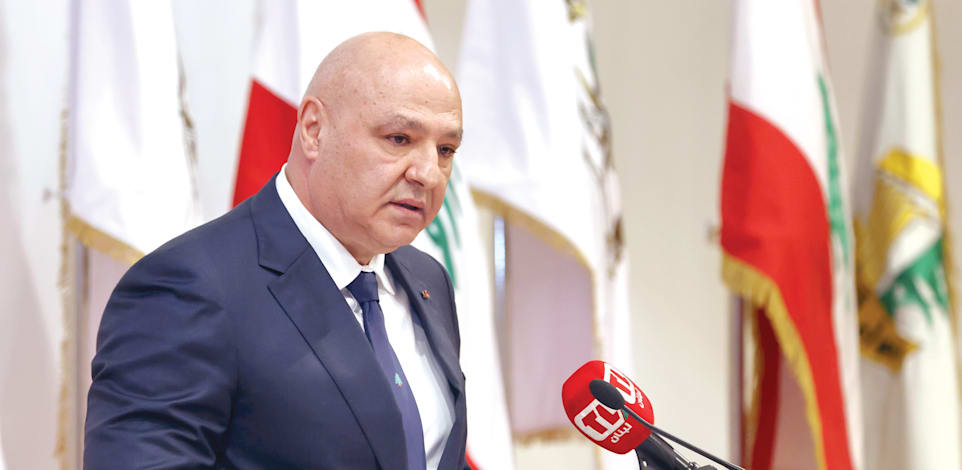 נשיא לבנון ג'וזף עאון / צילום: ap, Lebanese Presidency press office