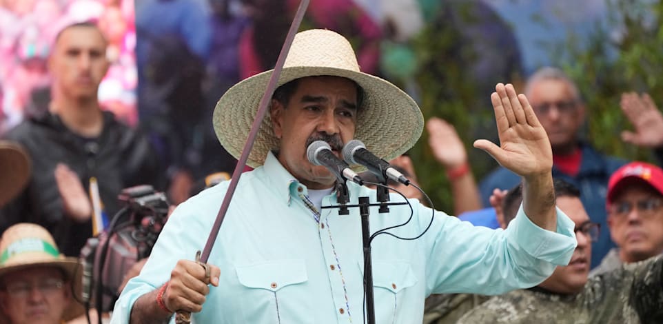 נשיא ונצואלה ניקולס מדורו / צילום: ap, Ariana Cubillos