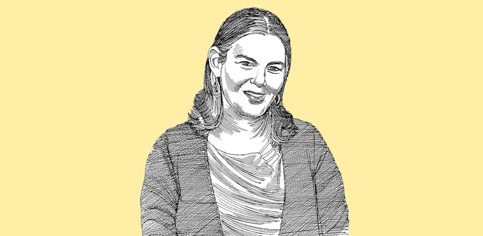 דפנה קולר, מקימת אינסיטרו / איור: גיל ג'יבלי