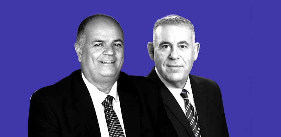 מנכ''ל תע''א בועז לוי ומנכ''ל רפאל יואב תורג'מן / צילום: תע''א, סיון פרג'