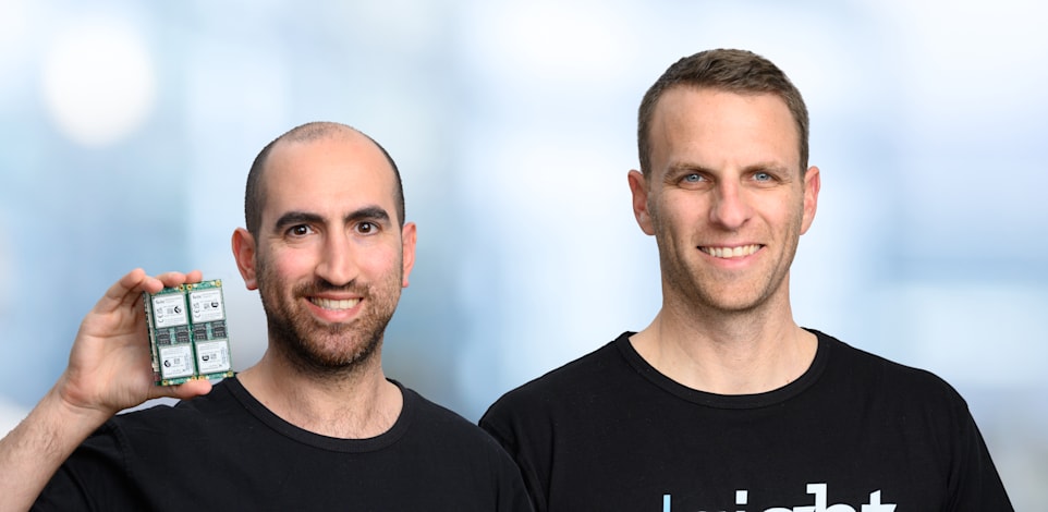 יואב אמתי המנכ''ל (מימין) ורועי קאשי, מהמייסדים ומנהל הטכנולוגיה הראשי צילום: דוד גראב / צילום: דוד גראב