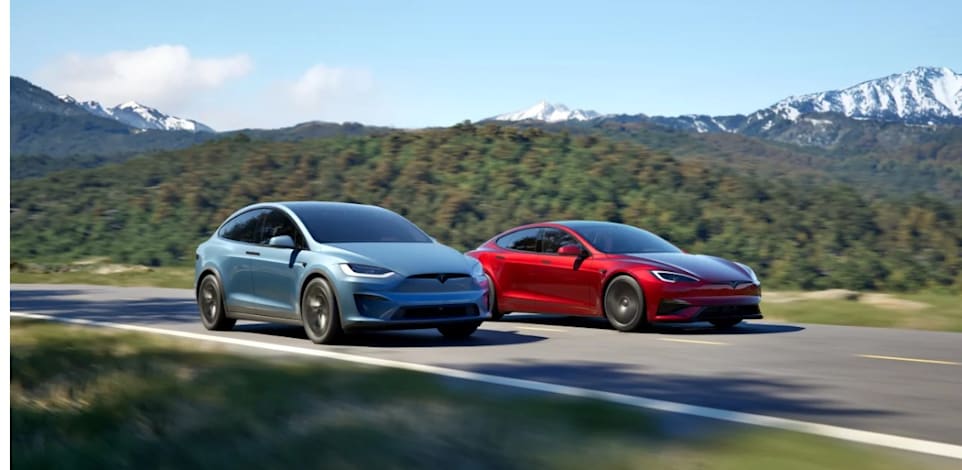 טסלה S וטסלה X / צילום: באדיבות היצרן