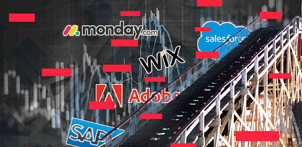 מניות התוכנה צונחות, ושולחות את החברות לחשב מסלול מחדש / עיצוב: טלי בוגדנובסקי