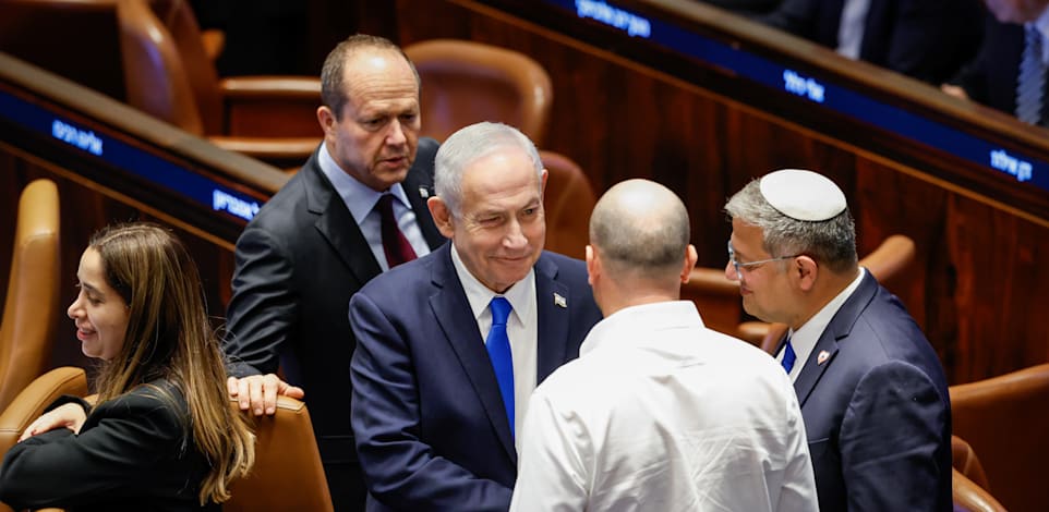 אישור התקציב בקריאה ראשונה בכנסת, 28 בינו' / צילום: נועם מושקוביץ, דוברות הכנסת