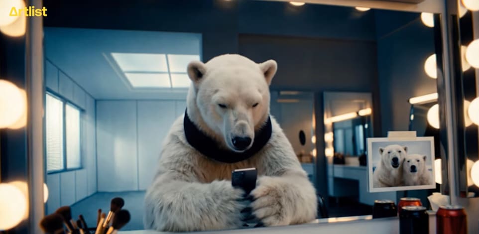 פרסומת של ארטליסט לסופרבול / צילום: צילום מסך