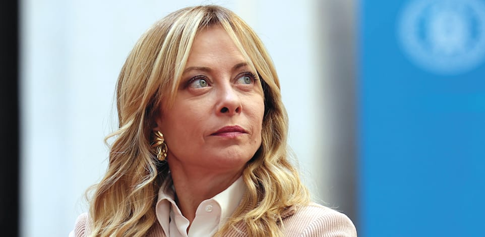 ראש ממשלת איטליה ג'ורג'ה מלוני / צילום: Reuters, Marco Iacobucci