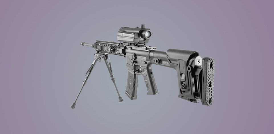 כוונת SMASH X4 של סמארט שוטר מותקנת על נשק / צילום: אתר החברה