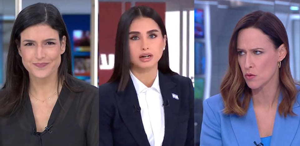 יונית לוי-חדשות 12, מגי טביבי-חדשות 14, דוריה למפל-חדשות 13 / צילום: מתוך אתרי הערוצים