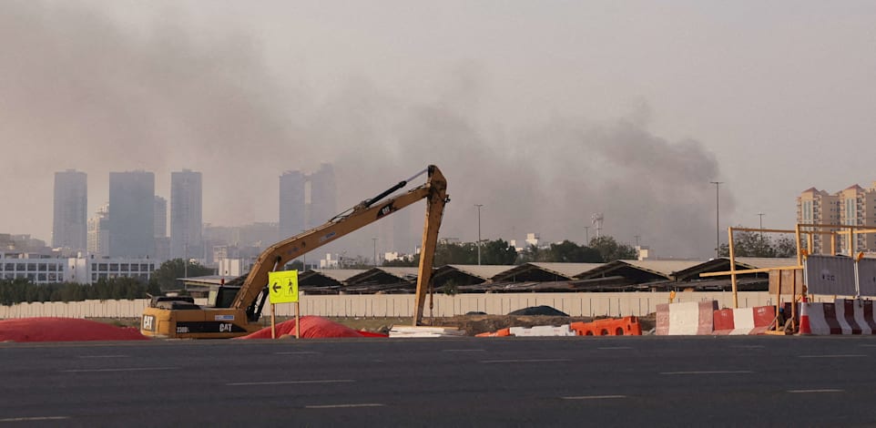 תקיפה בשארג'ה שבאמירויות / צילום: Reuters, Amr Alfiky