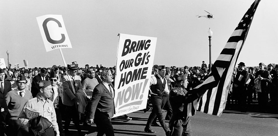 צעדת מחאה נגד מלחמת וייטנאם / צילום: Reuters, ZUMA Press