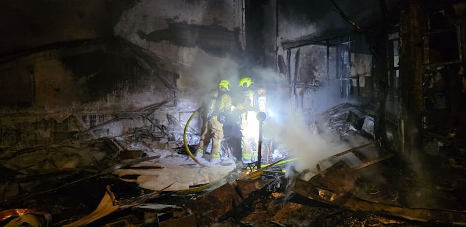 זירת נפילה בנהריה / צילום: כבאות והצלה לישראל