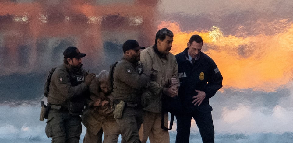 מדורו בארה''ב, לאחר תפיסתו בתחילת ינואר / צילום: ap, Adam Gray