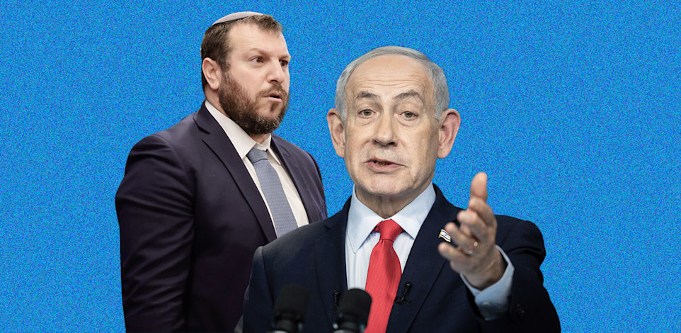 ראש הממשלה בנימין נתניהו והשר עמיחי אליהו / צילום: מארק ישראל סלם, נעם ריבקין-פנטון - ''הארץ''