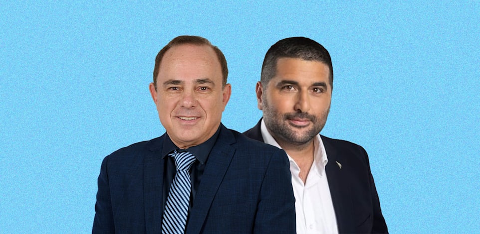 רועי כחלון, מנהל רשות החברות; יובל שטייניץ, יו''ר רפאל / צילום: רשות החברות, רפאל