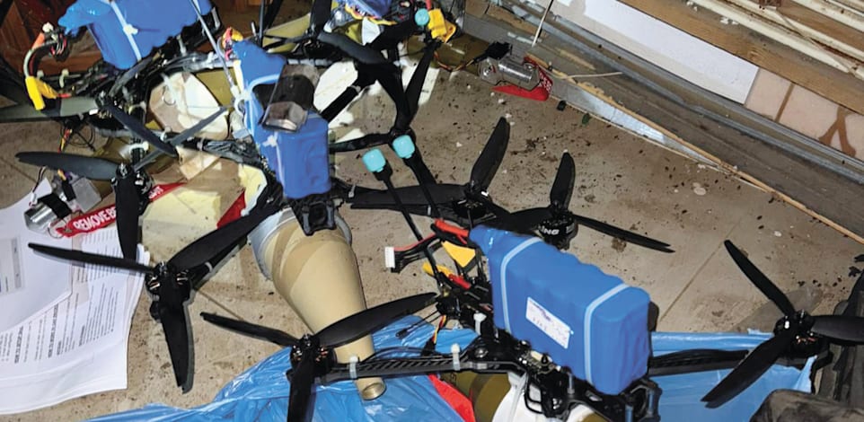 רחפני FPV של חיזבאללה / צילום: דובר צה''ל