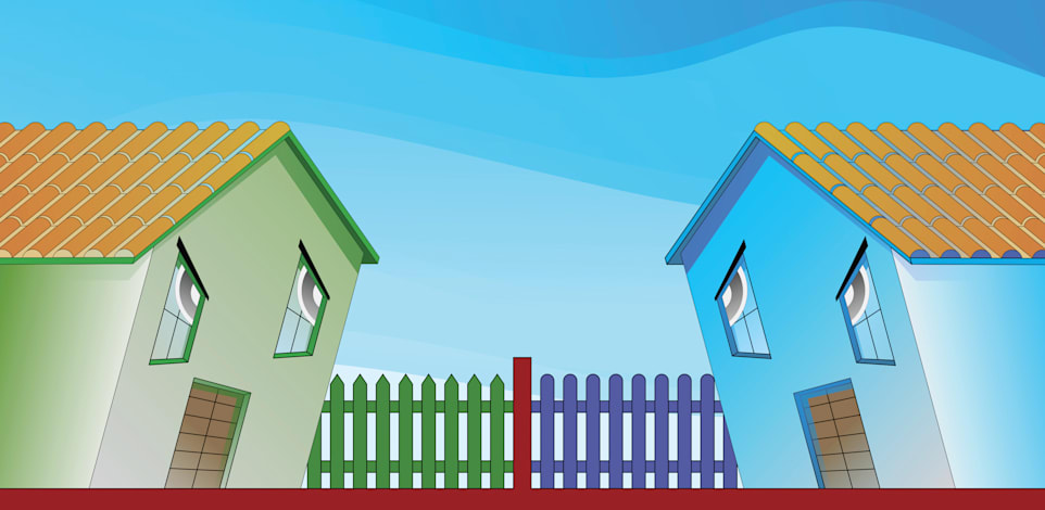 סכסוך שכנים / אילוסטרציה: Shutterstock