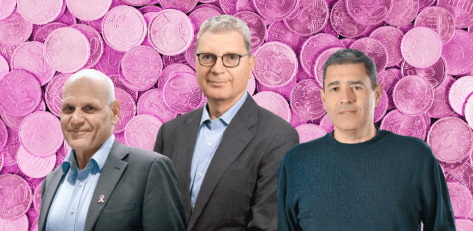 מימין: מוטי גוטמן, איציק עוז, בצלאל מכליס / צילום: עידן גרוס, עומר עוז, שלומי יוסף