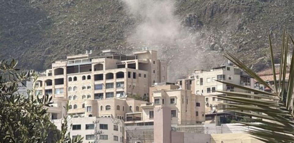 זירת הנפילה בצפון / צילום: שימוש לפי סעיף 27א' לחוק זכויות יוצרים