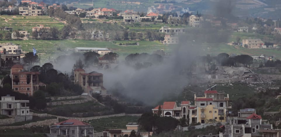 תקיפות צה''ל בדרום לבנון / צילום: ap, Ariel Schalit