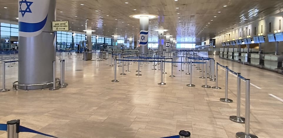 נתב''ג ריק בזמן המלחמה עם איראן, תחילת אפריל / צילום: פביו טרופה