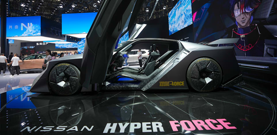 תערוכת הרכב בבייג'ינג לפני שנתיים / צילום: ap, Tatan Syuflana