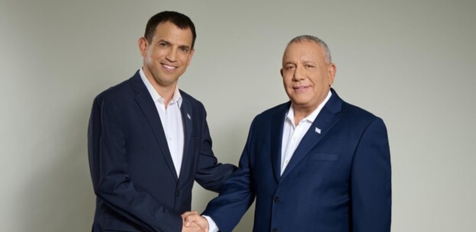 גדי איזנקוט ושאול מרידור / צילום: דוברות מפלגת ישר!