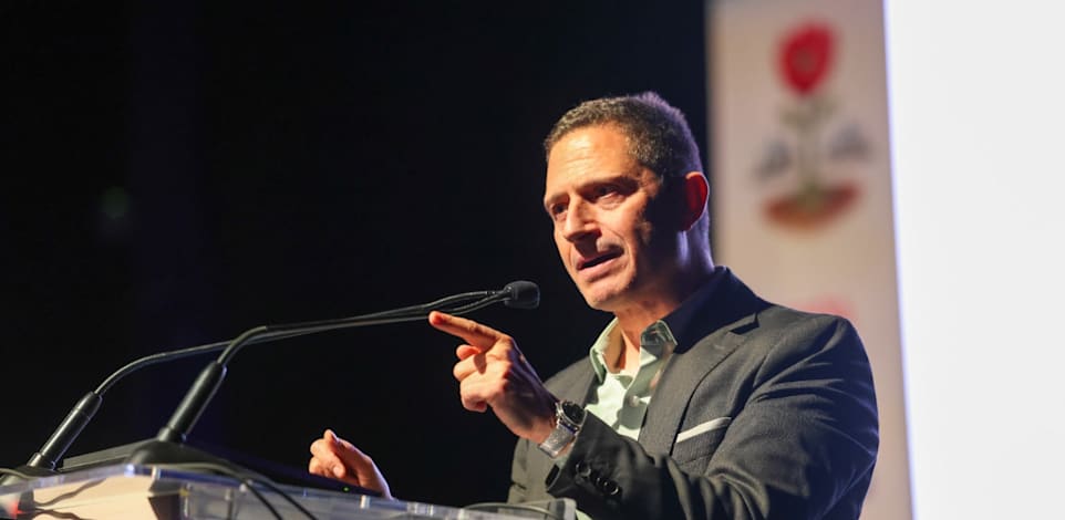 רוביק דנילוביץ', ראש עיריית באר שבע, בוועידת הדרום לעסקים / צילום: שלומי יוסף