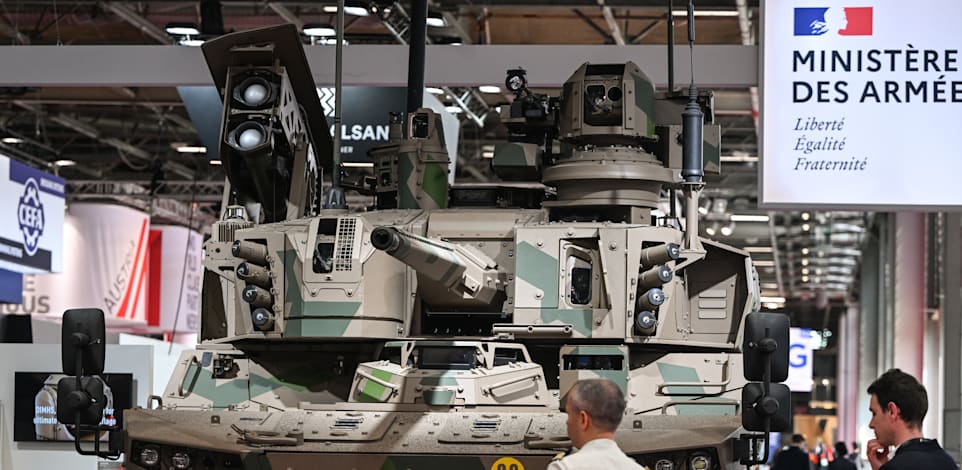 תערוכת יורוסאטורי בצרפת ב־2024 / צילום: Reuters, Artur Widak