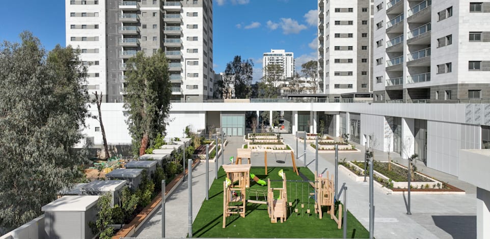 הדמיית פרויקט אאורה סיטי בחדרה. מודל פיננסי שונה / הדמיה: באדיבות אאורה