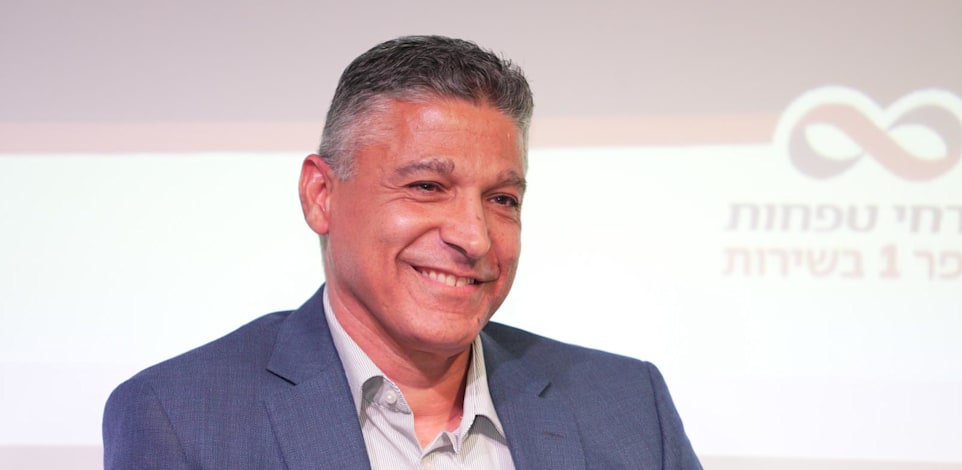משה לארי, מנכ''ל בנק מזרחי טפחות, בכנס השירות של ישראל / צילום: כדיה לוי