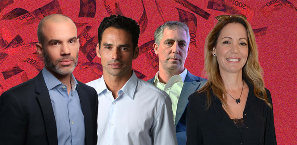 לימור בלדב, יהונתן כהן, ספי זינגר ואורי קרן / צילום: יוסי כהן, יח''צ, אתר החברה