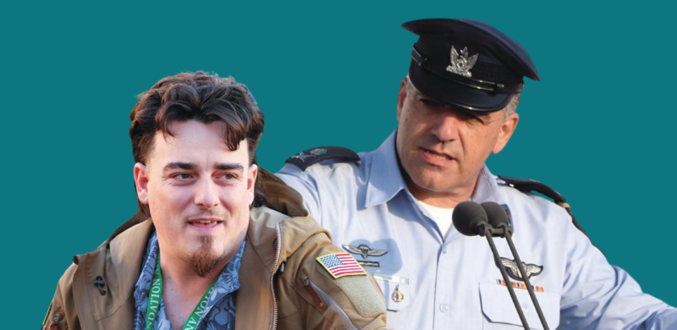 אלוף (מיל') עמיקם נורקין, לשעבר מפקד חיל האוויר ופאלמר לאקי, מייסד אנדוריל / צילום: חיים הורנשטיין