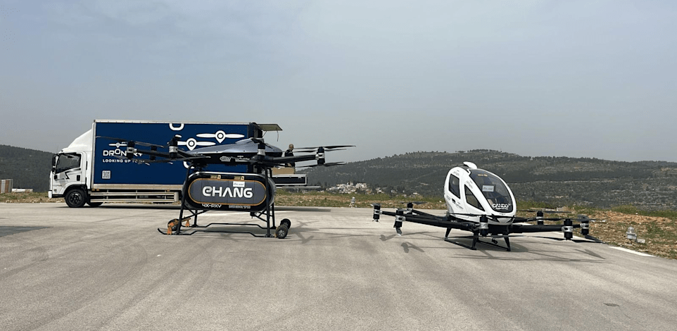 Cando Drones ודור פזואלו / צילום: רחפנים לשינוע בני אדם וסחורות. המהפכה קרובה?