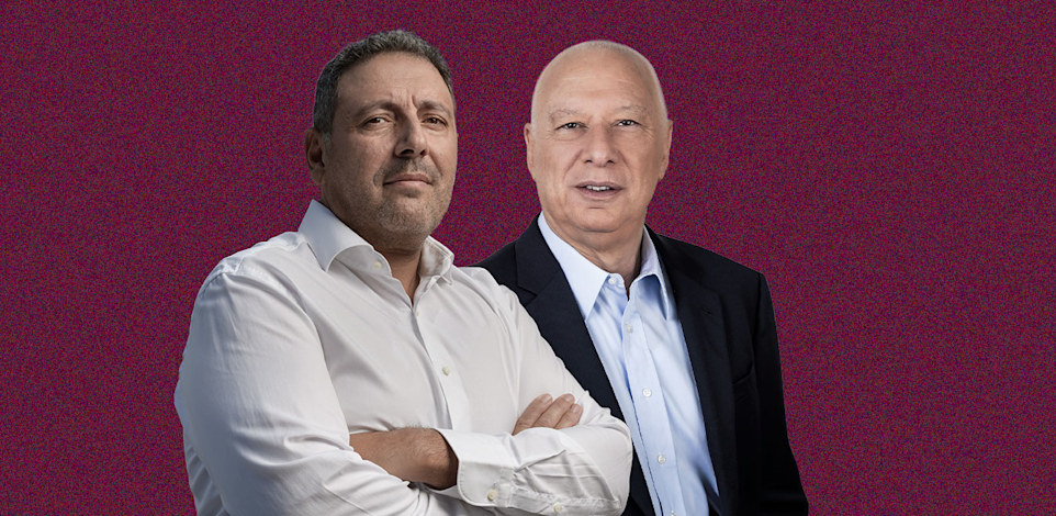 חיים כצמן וצחי אבו / צילום: אריק סולטן, יונתן בלום
