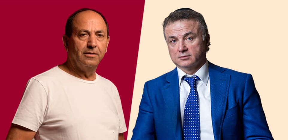 מיכאל מירילשוילי ורמי לוי / צילומים: יונתן בלום
