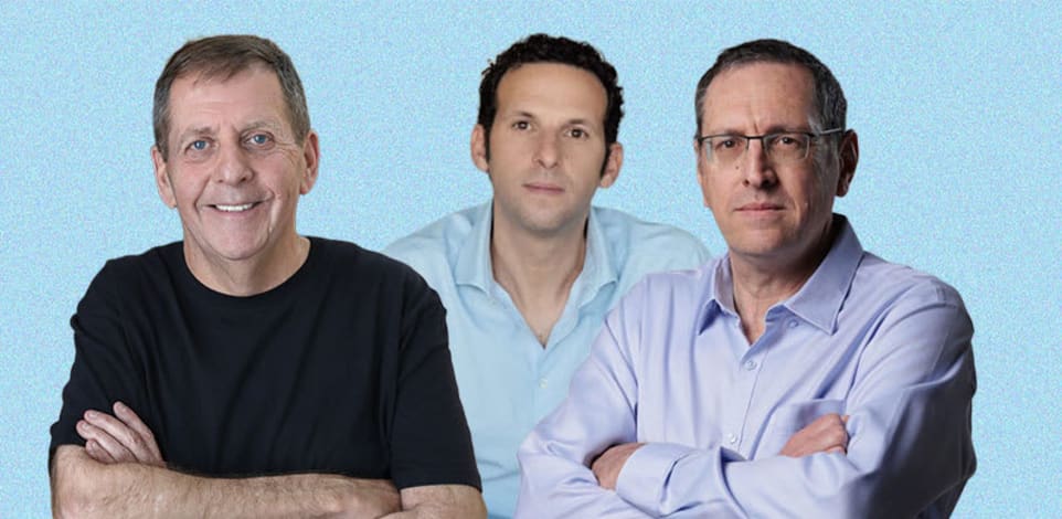 עמית בירמן, מנכ''ל קבוצת שיכון ובינוי, יובל סקורניק מנכ''ל שיכון ובינוי אנרגיה, יוסי זינגר יו''ר דירקטוריון ג'נריישן / צילום: עומר סומך, אסף רביבו, כדיה לוי