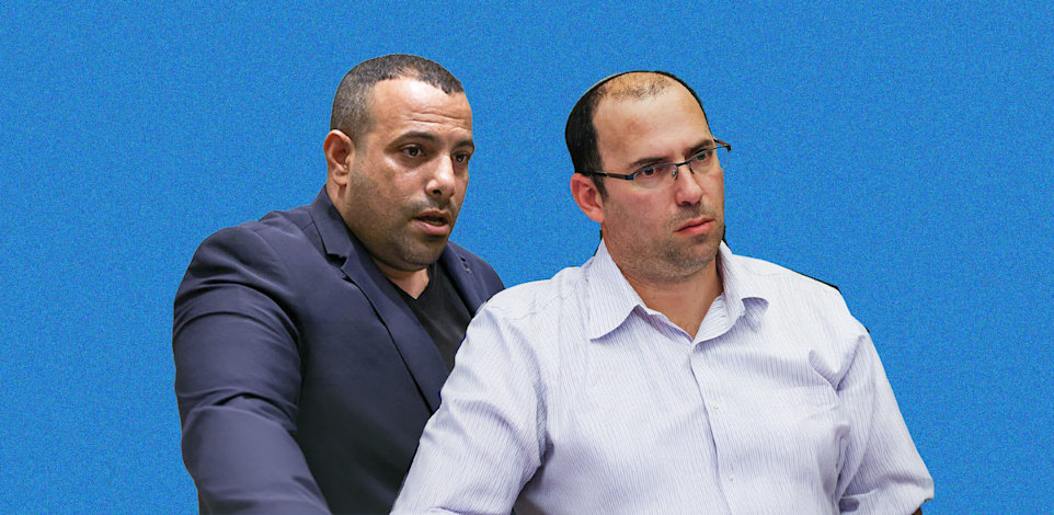 ח''כ שמחה רוטמן, אביר קארה / צילומים: נועם מושקוביץ-דוברות הכנסת