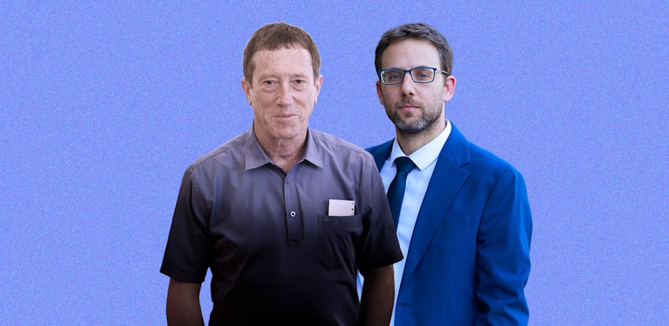 שמואל אברמזון ואבי שמחון / צילום: יוסי זמיר, שלומי יוסף